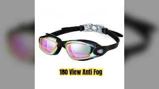 Adult Swimming Goggles 180 View Anti Fog