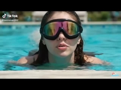 Γυαλιά κολύμβησης παιδιών με αντοχή στην ομίχλη, σιλικόνης, με ηλεκτρολυτική επιμετάλλωση