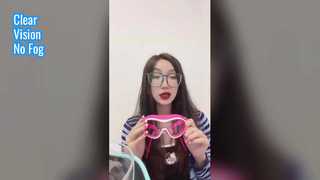 Anti Fog Swim Goggles Adults Large Frame