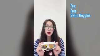 Clear Swim Goggles Anti Fog Waterproof Comfort